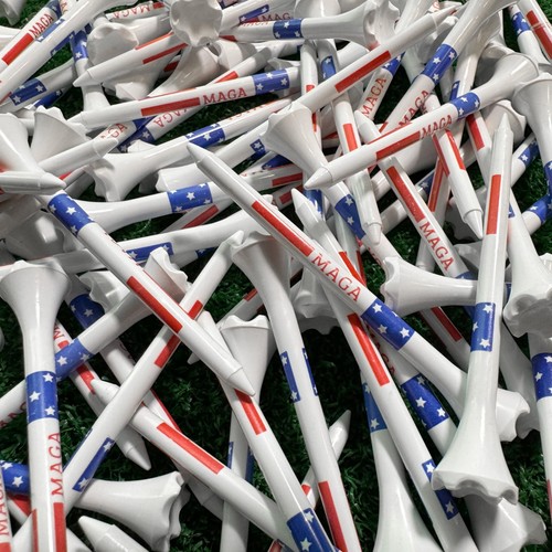 ProActive Sports MAGA 3 ¼” 100 Pack of Durable 6 Prong Plastic Golf T - Picture 6 of 6