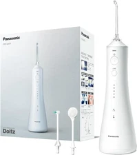 Panasonic Doltz Cordless Jet Washer Oral Irrigator, White, EW-DJ55-W NEW