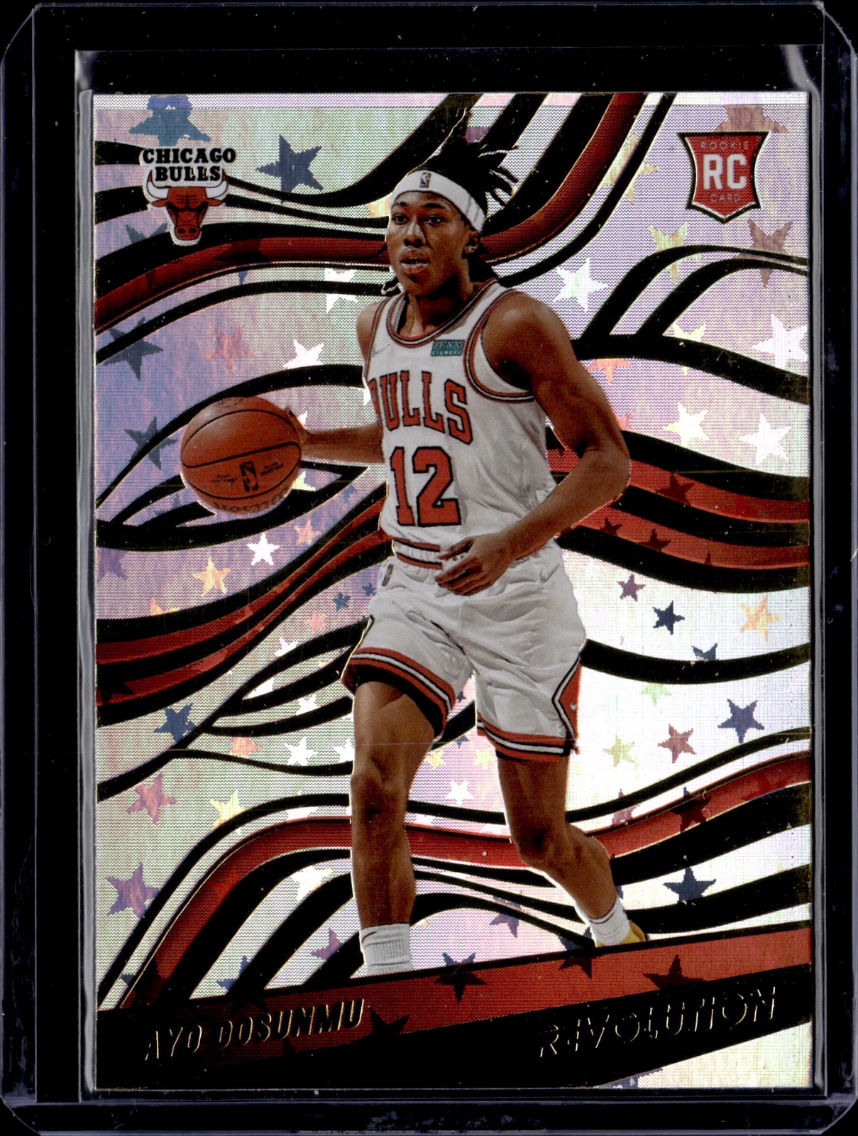 Ayo Dosunmu 2021-22 Panini Revolution #119 Astro Rookie Chicago Bulls