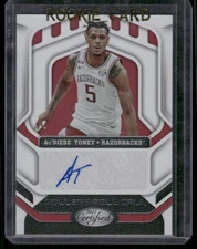 #CRC-ATO Au'Diese Toney 2022 Panini Chronicles Draft Picks Roll Call Auto