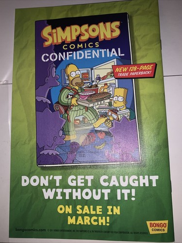 Simpsons Illustrated #1 - Matt Groening Bongo Comics 2012 RARE - Picture 4 of 4