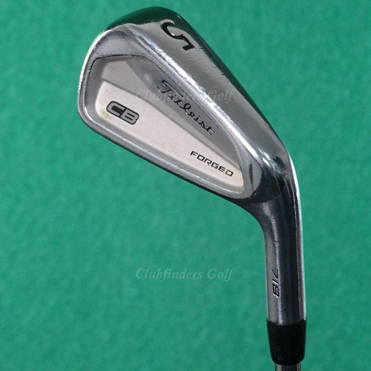 Titleist 718 CB Forged 8 Iron Extra Stiff Steel Shaft Golf Pride Grip Titleist 718 CB Forged 8 Iron Extra Stiff Steel Shaft Golf Pride Grip