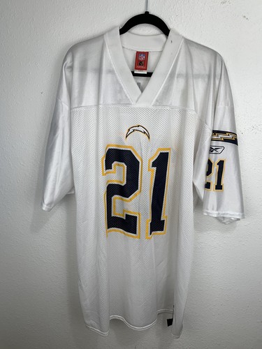 Reebok Chargers LaDainian Tomlinson #21 Jersey Mesh White Size XL - Picture 2 of 10