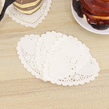 200 Fogli di Carta per Torte Copertine di Carta a Forma di Cuore