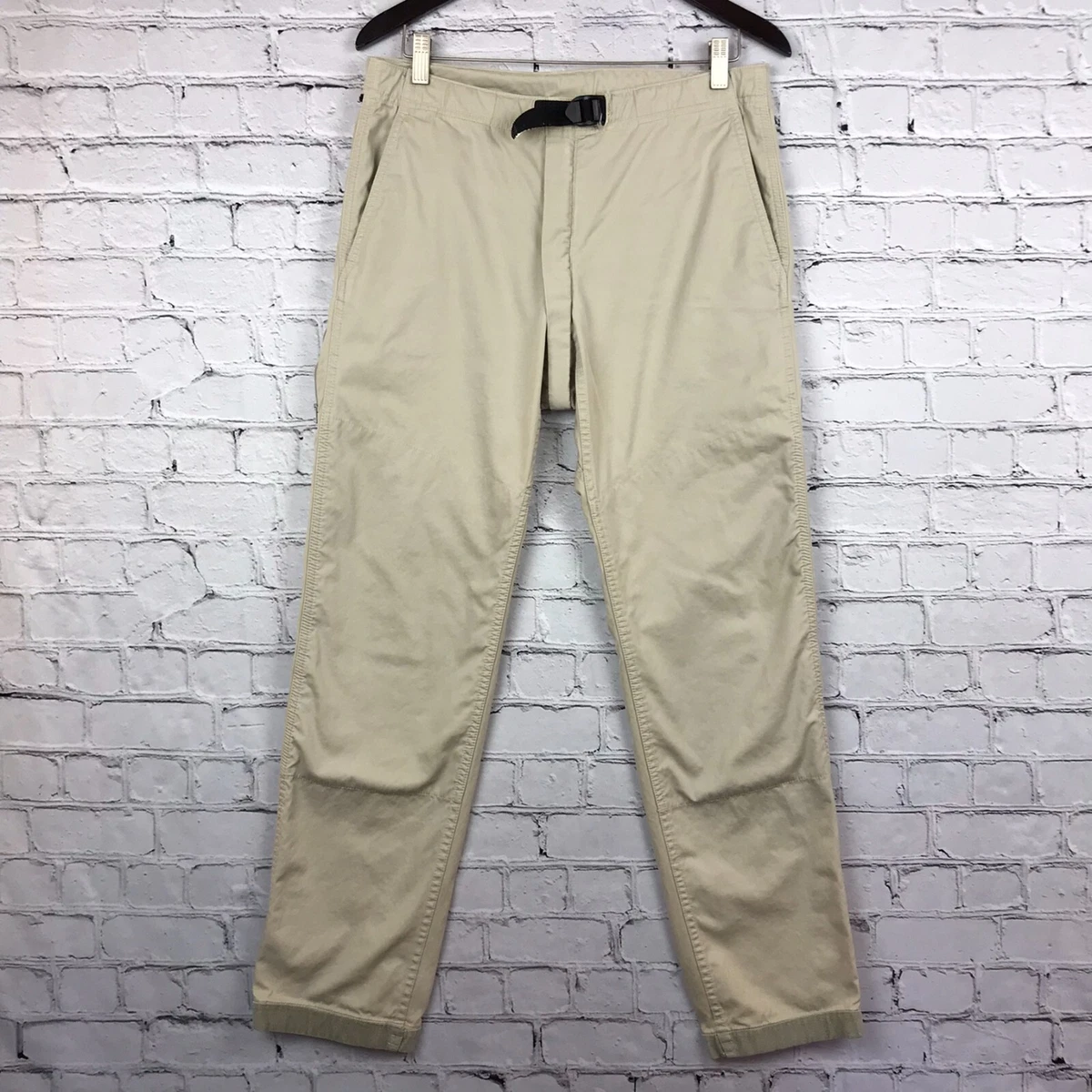 Mountain Research Pants Mens Medium 34x29 Beige Hiking Climber