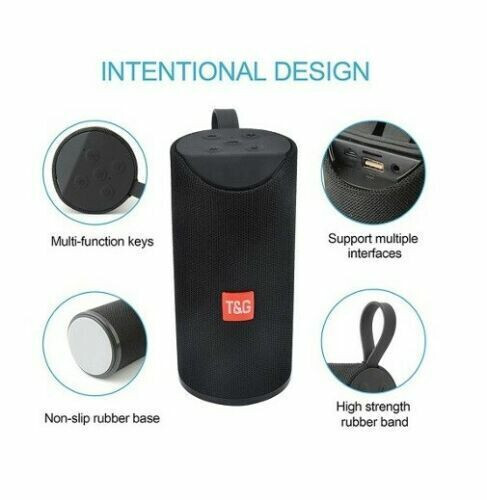 Parlante Bluetooth LOUD inalámbrico impermeable para exteriores, estéreo, bajos potentes, USB/TF/radio FM, imagen 7