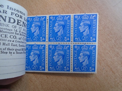 BD26 George VI 1942 5/- Stitched Booklet Edition 16. - Picture 4 of 7