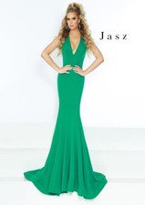Jasz Couture 6418 Women's Dress Size 6 Yellow Prom Dress - New Tags Attached