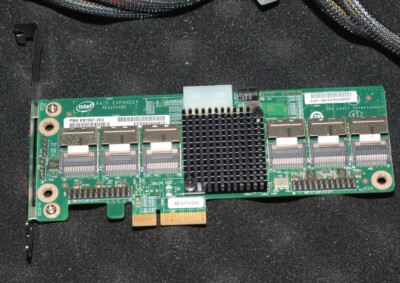 Original Intel RES2SV240 24port SATA SAS Storage expansion card