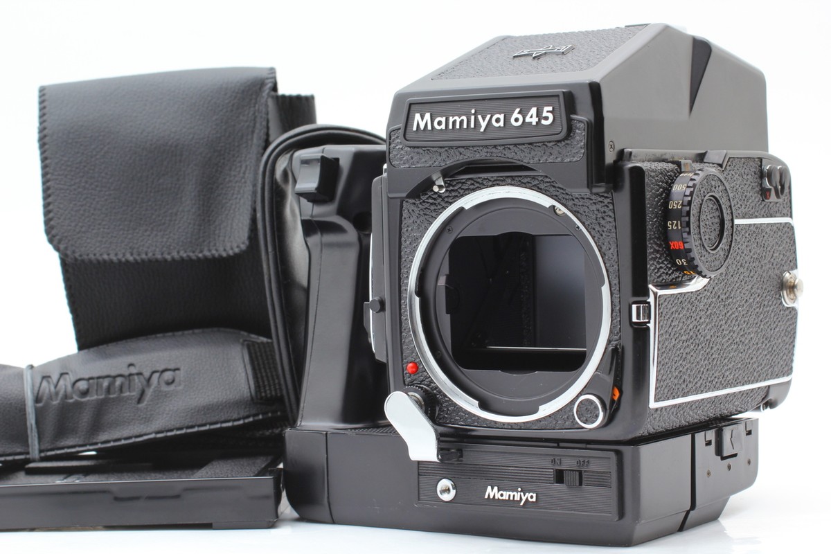 Near MINT++】Mamiya M645 1000S w/ AE Prism Finder, Power Near MINT++】Mamiya M645 1000S w/ AE Prism Finder, Power
