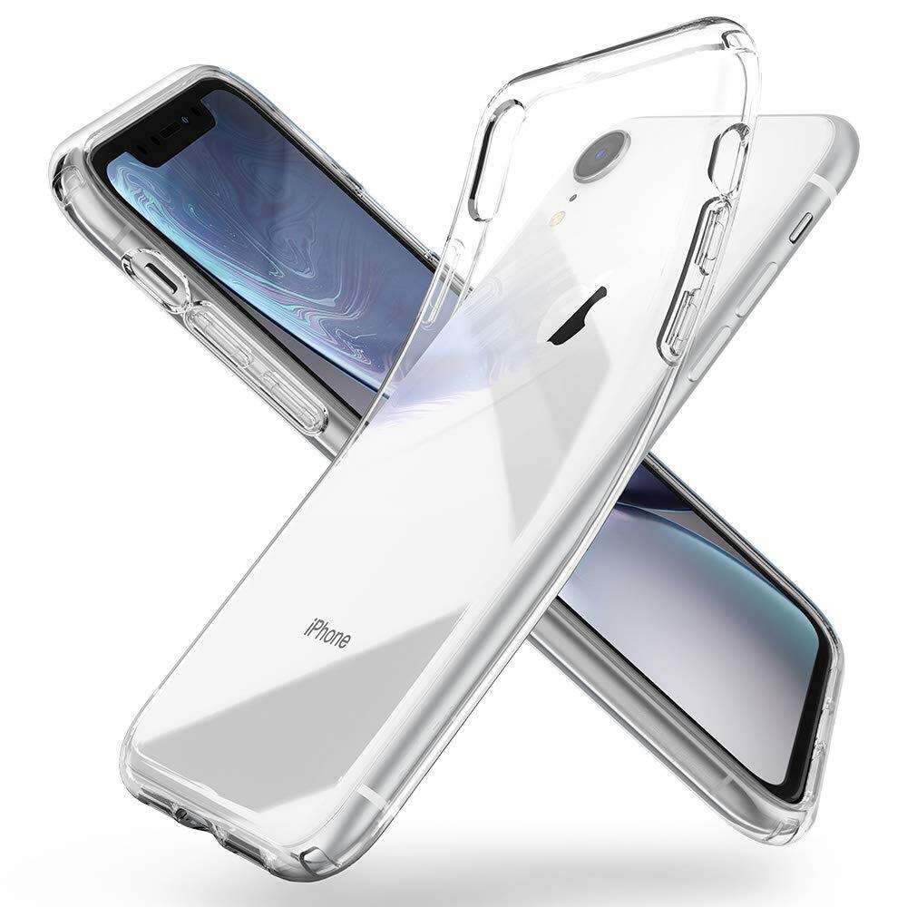 Spigen Cover Liquid Crystal Compatibile con iPhone XR - Crystal Clear