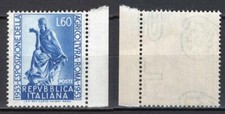 #330 - Republic - 60 lire Agriculture (filigree letters), 1953 - New (**)