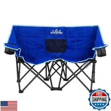 SUNNYFEEL Kids Folding Double Camping Chair, Portable Kids Camping Chairs Duo