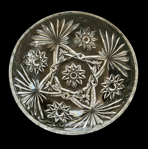 Vintage Anchor Hocking Prescut Star of David 7.5” Vegetable Bowl Small Serving - Picture 3 of 6