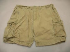 Carhartt Size 44 Men Beige 100 Cotton Zip Fly Pocket Durable Utility Shorts 925
