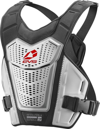 Protection Thoracique EVS Bantam Roost Guard - Taille L/XL Jeunesse - Noir - Pour Motocross/VTT
