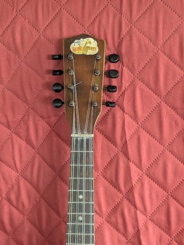 VINTAGE REGAL BLUE COMET MANDOLIN / PSYCO-BILLIE MODS / CHECK IT OUT - Picture 3 of 12