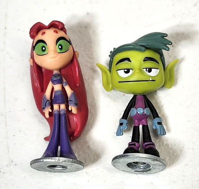 Teen Titans GO Mini Beast Boy Robin 1.5” PVC Action Figure Kids