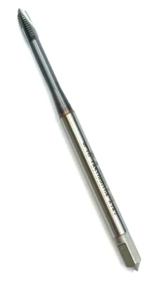 M3 x .5 D3 3 FLUTE SPIRAL POINT PLUG TAP - EXOTAP A-TAP TiCN - OSG 1651000108