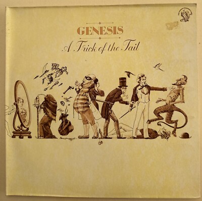 GENESIS ''A TRICK OF THE TAIL'' LP GERMANY 1975 Charisma Rec. CAS 6369974
