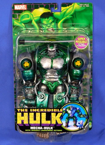 INCREÍBLE FIGURA HULK MECHA-HULK TOY BIZ MARVEL LEGENDS SIN USAR, EN CAJA 2004