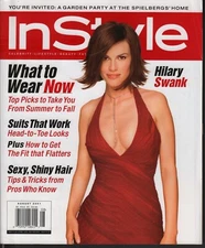 InStyle August 2001 Hilary Swank Jake Gyllenhaal  102819DBE