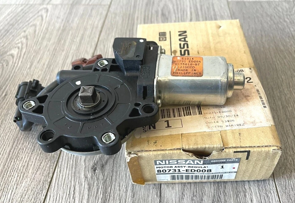 全新 | 2007 - 2012 年 尼桑 VERSA 左窗调节器电机,80731-ED00B,原始设备制造商 — 第 2/4 张图片