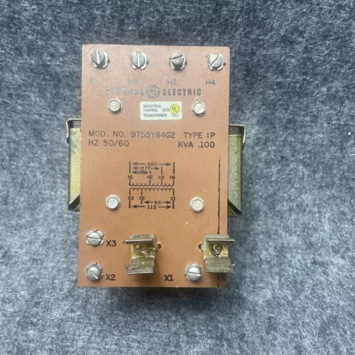 General Electric 9T55Y84G2 Transformer Type IP .100 KVA Used
