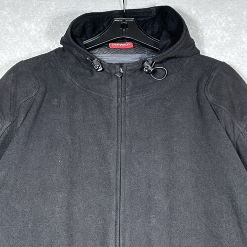 Tour Master Cortech Mens XL Black Long Sleeve Full Zip Motorcycle Jacket - Picture 2 of 14