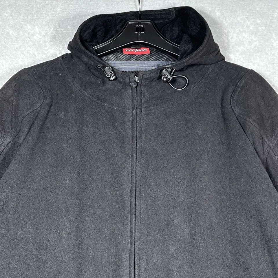 Tour Master Cortech Mens XL Black Long Sleeve Full Zip Motorcycle Jacket - Image 2 of 4