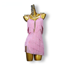 Latin Dance Professional Costume Dance Performance Clothing Latin Fringe Skirt
