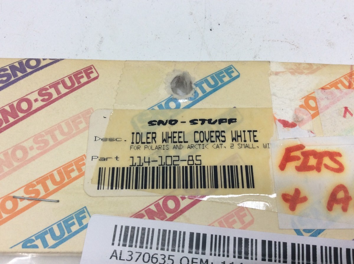 NOS New Sno-Stuff Small Rear Idler Wheel Cover Guard Fits 90s