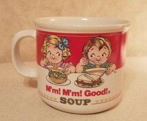 campbell soup mugs 1989