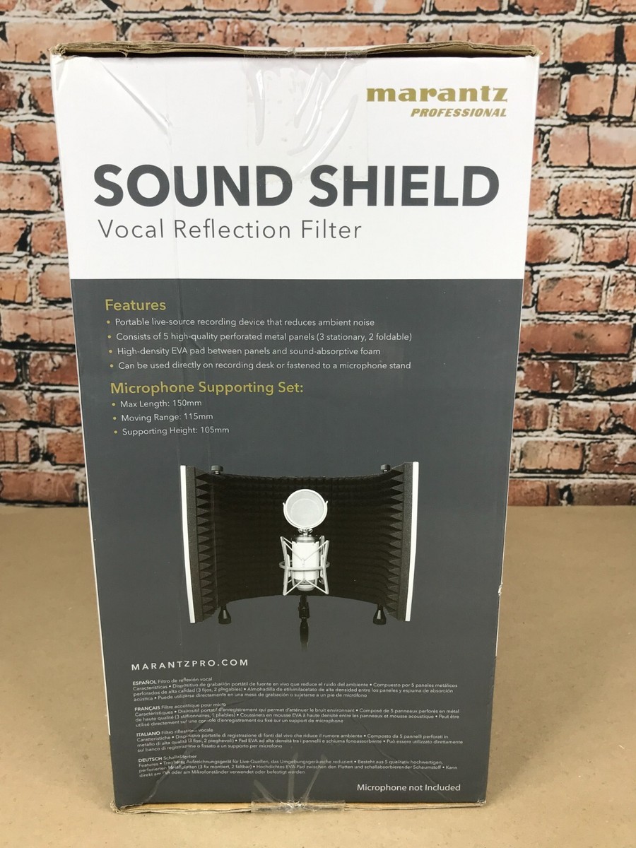 Marantz Professional Sound Shield Vocal Reflection Filter Portable