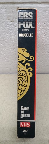 Vtg.Game Of Death Bruce Lee VHS 1984 CBS FOX Kung Fu Karate Martial Arts Movie - Picture 2 of 6
