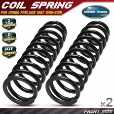 2x Front Coil Spring Set for Honda Prelude 1997-2001 DOHC Naturally Aspirated