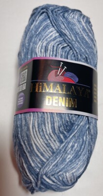 HIMALAYA DENIM COTTON YARN. 1 Pk.  COL 115-27. I Combine Ship.