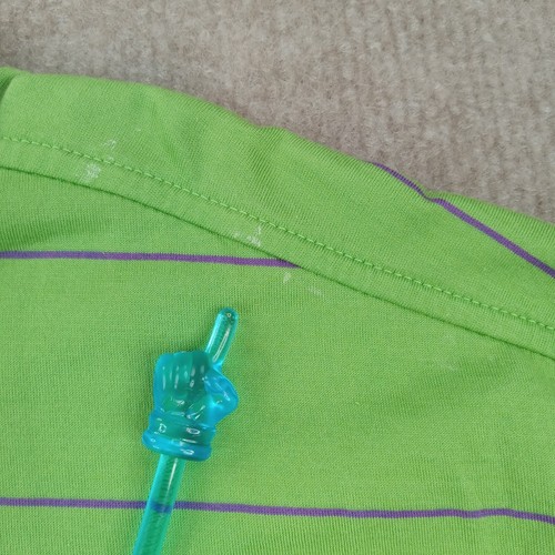 Martin Polo Shirt Mens Extra Large XL Green Purple Short Sleeve Logo Golf Casual - Picture 6 of 11