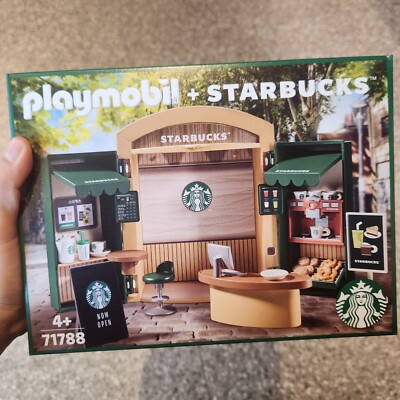 Playmobil Starbucks Partner – Édition Corée, JInny, XXL, Neuf