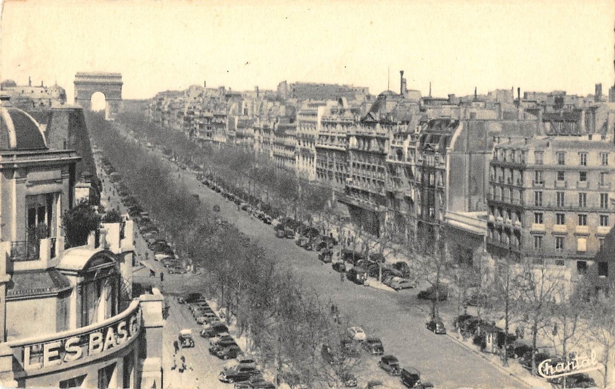 BR92972 paris avenue des champs elysees france | eBay