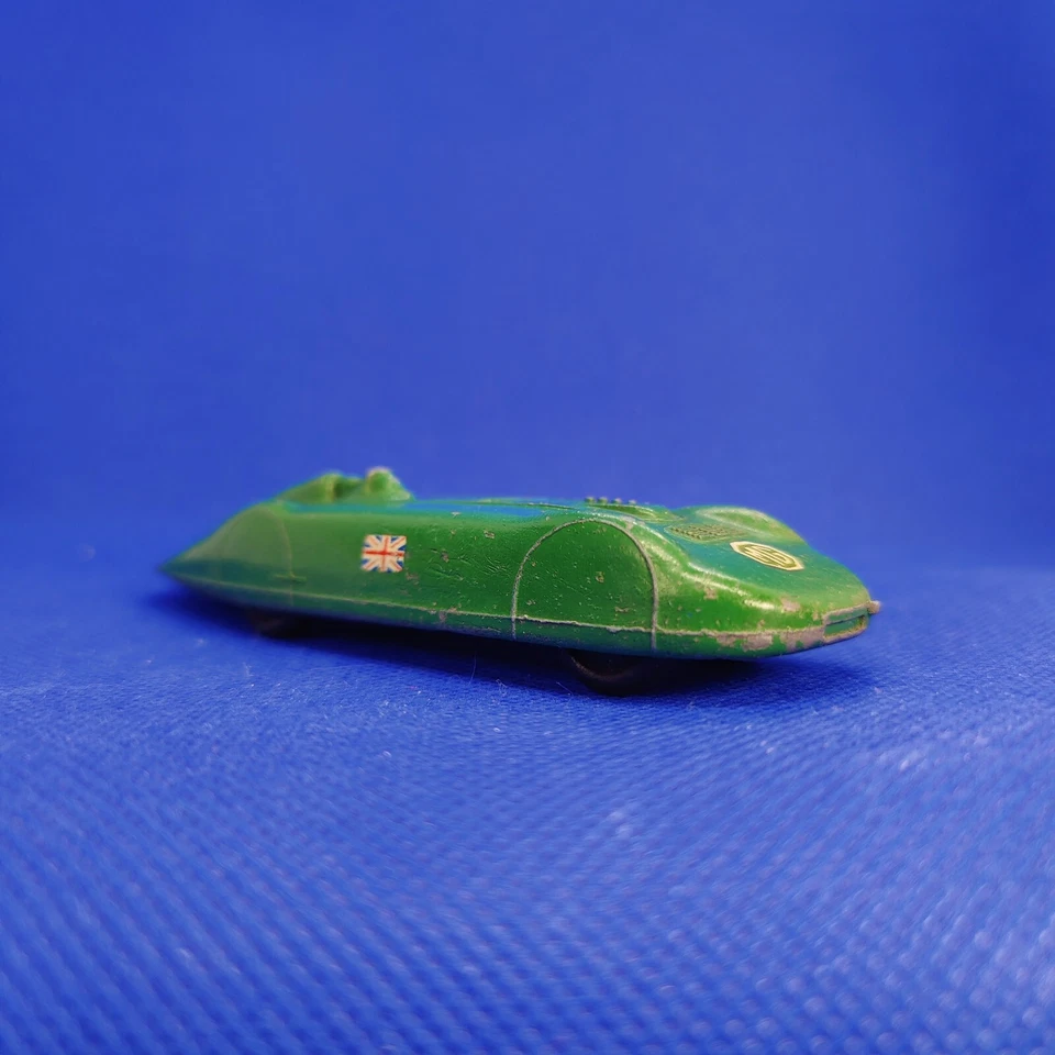 Dinky 23p Gardner’s MG Record Car 1945-48, Excellent Decals, Flat Tyres  - Image 4 of 4