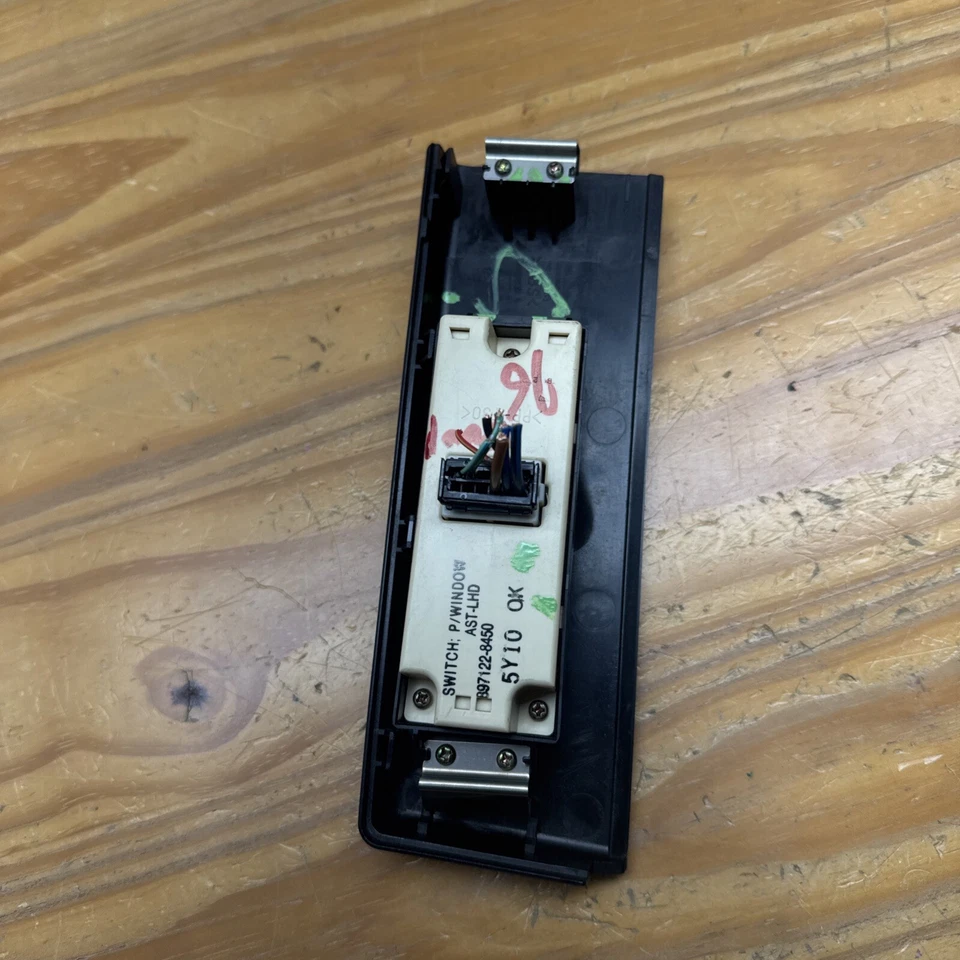 ISUZU TROOPER 1996-2002 PASAJEROS VENTANA ELÉCTRICA DERECHA INTERRUPTOR DE BLOQUEO DE PUERTA 97 98 99 Foto 4 de 4