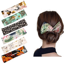 6Pcs French Twist Magic Donut Bun Maker and Hair Shaper - Reusable Hairstyle Clo