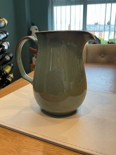 Denby Regency Green Large  Milk  / Custard / Juice  Jug  Stoneware Excellent