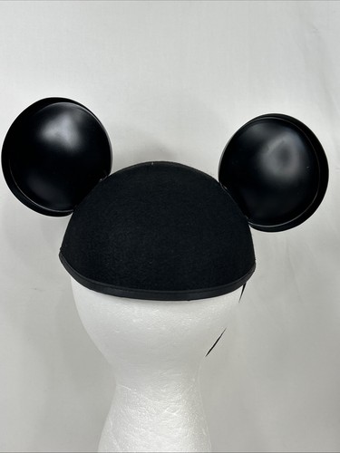 Walt Disney World Mickey Mouse Black Felt Hat Ears Disney Parks Patch - Picture 4 of 6