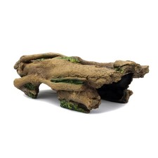 Aquarium Resin Bark Terrarium Decor Lizard Snake Reptile Hide Cave Large