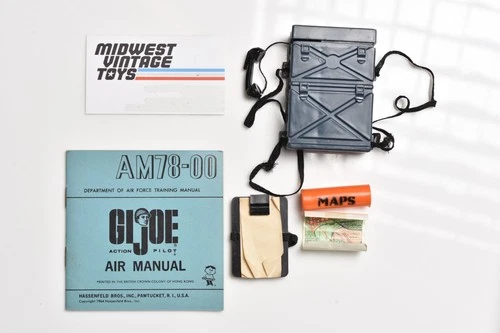 HASBRO GI JOE ACTION PILOT COMMUNICATION SET - Missing Binoculars