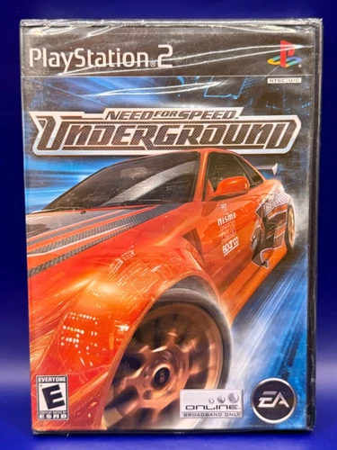Need for Speed: Underground (Sony PlayStation 2, 2003) BRAND NEW/FACTORY SEALED