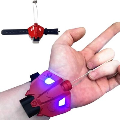 AKLOPE Spider Web Launcher String Shooters Toy, Cool Gadgets Small, Red