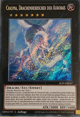 Chasma, Drachenherrscher  Der Auroras ALIN-DE047 Alliance Insight Secret DE NM